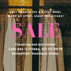 Last Chance SALE